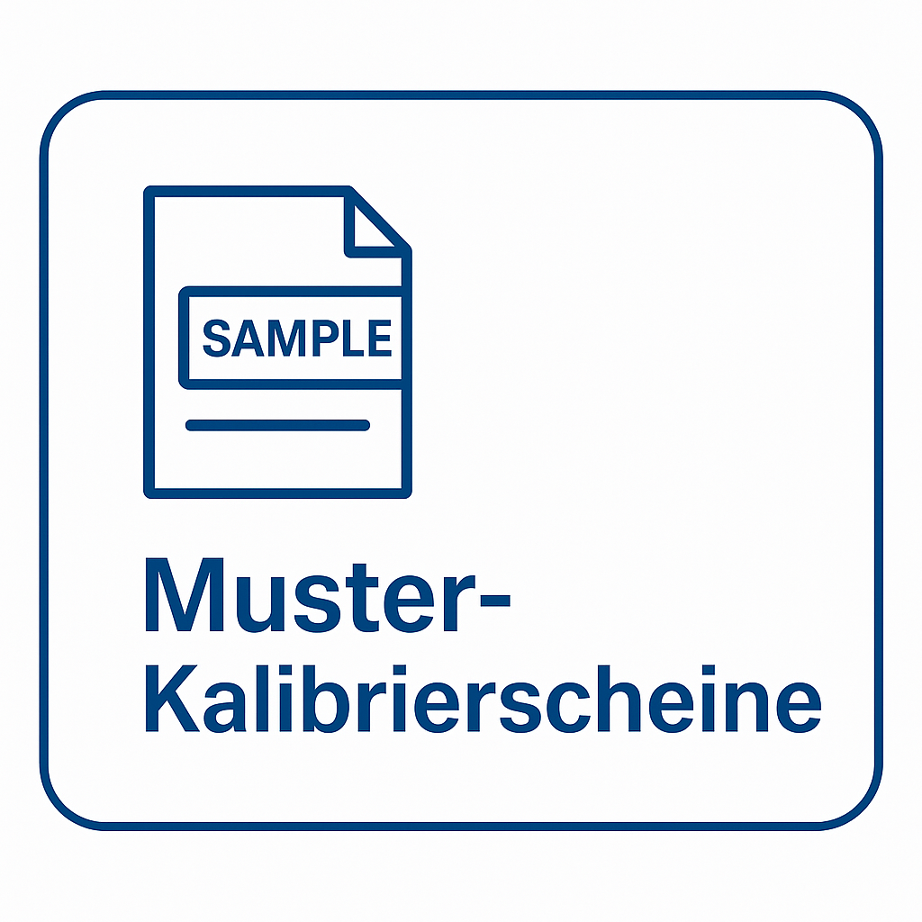 Musterkalibrierscheine